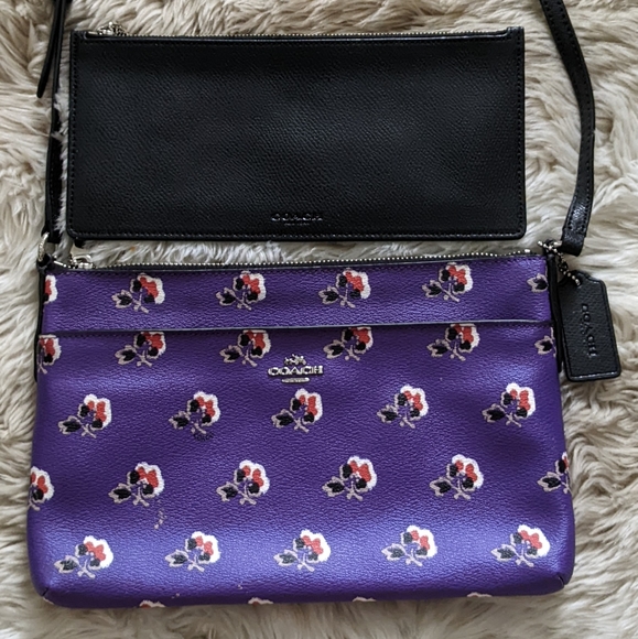 Coach bramble rose crossbody - Picture 4 of 9